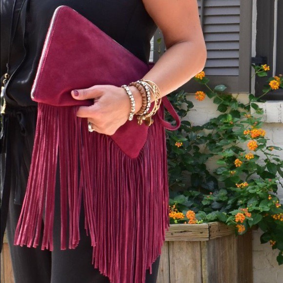 Zara fringe bag sales