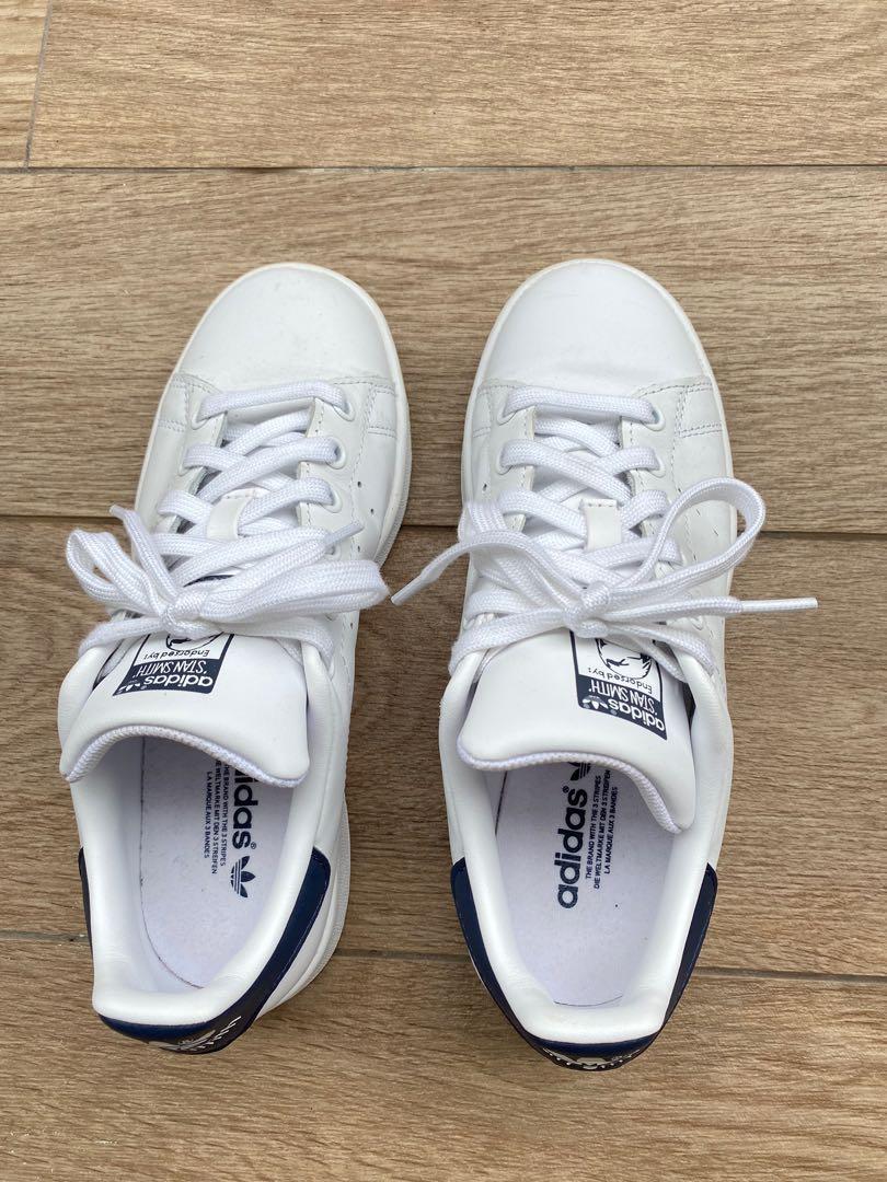Adidas Stan Smith Navy Blue Women s Fashion Footwear Sneakers