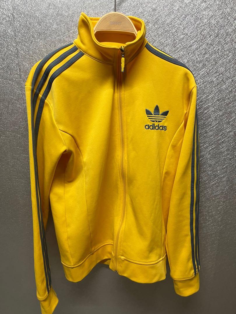 Adidas Tracktop Kuning Rare Colour Men s Fashion Coats Jackets
