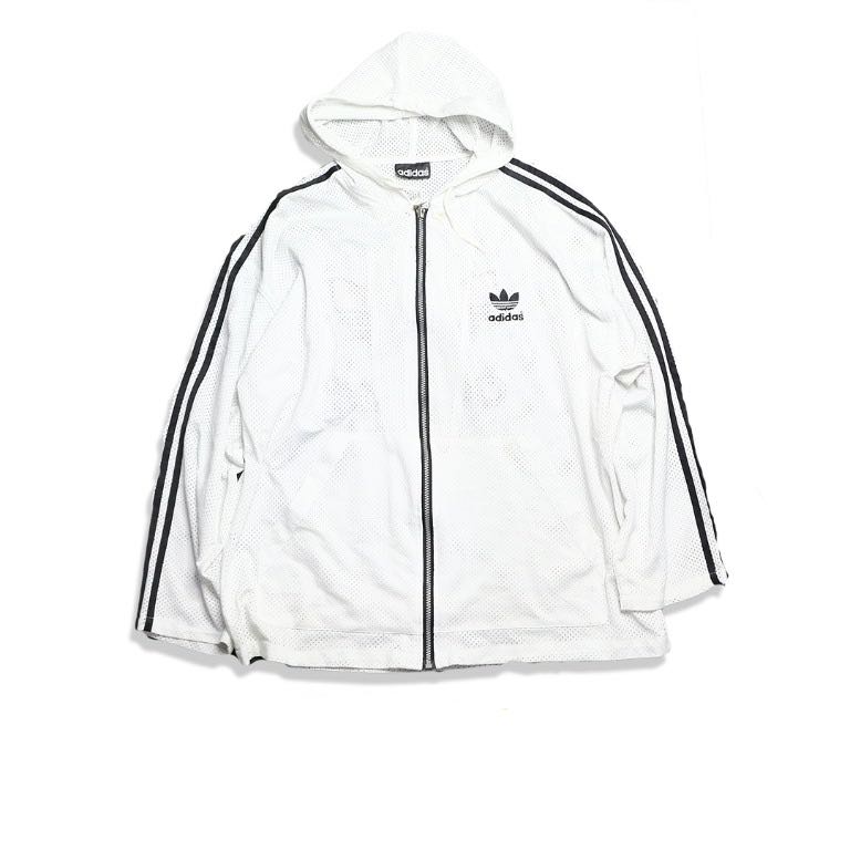 Adidas White Thin Jacket, Men's Fashion, Coats, Jackets and Outerwear