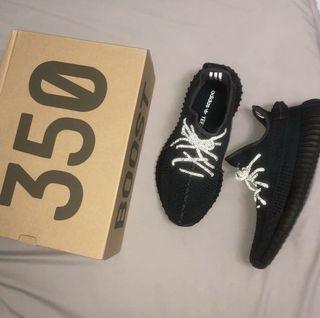 adidas yeezy 350v2 黑天使