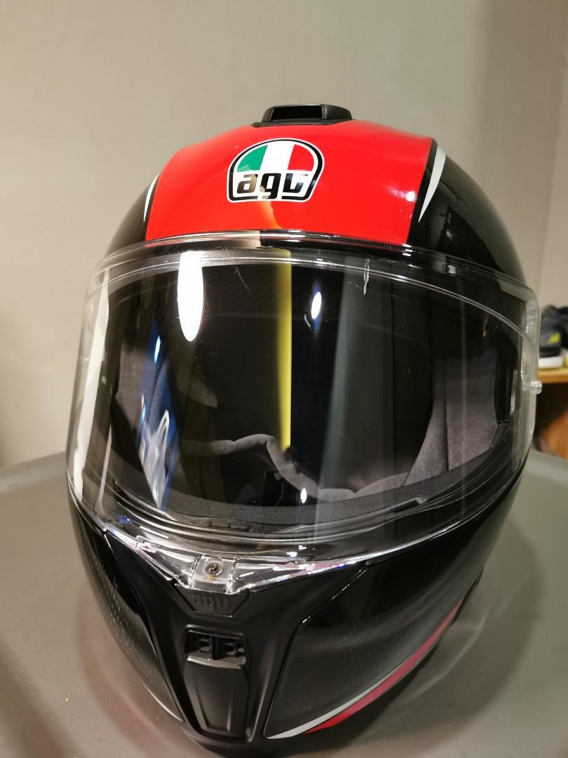 Agv sportmodular aero hotsell carbon red