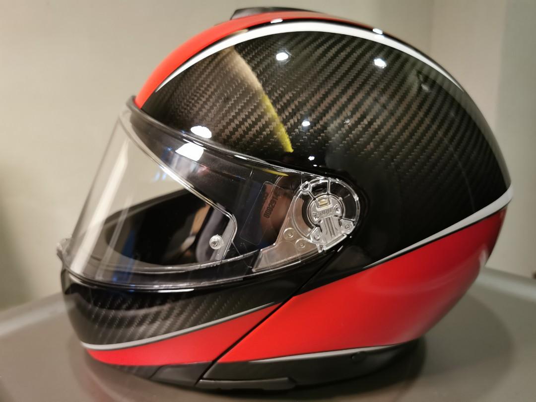 Agv sportmodular sales aero carbon red