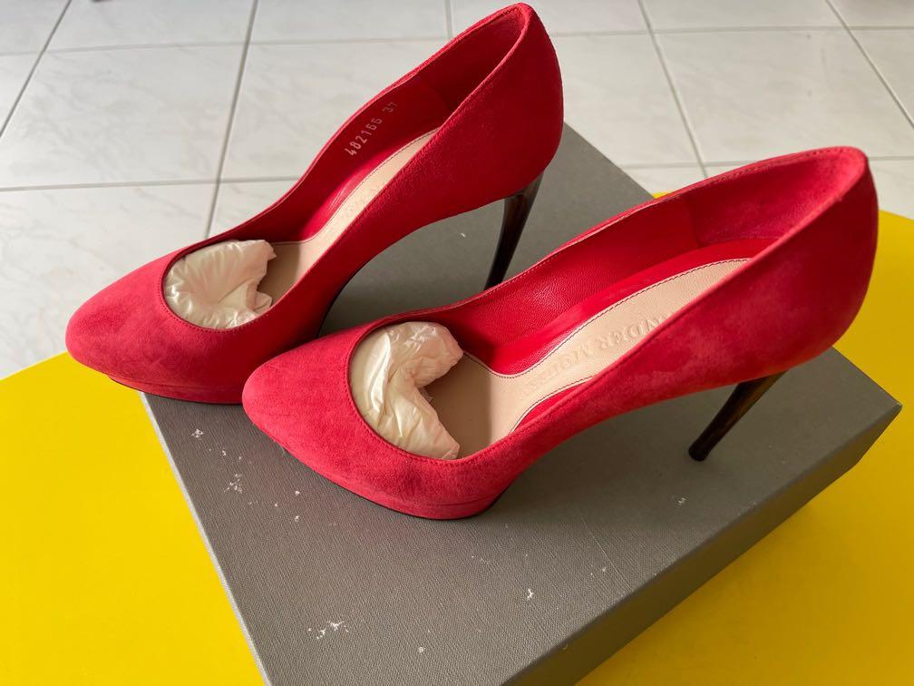 Alexander mcqueen red heels online