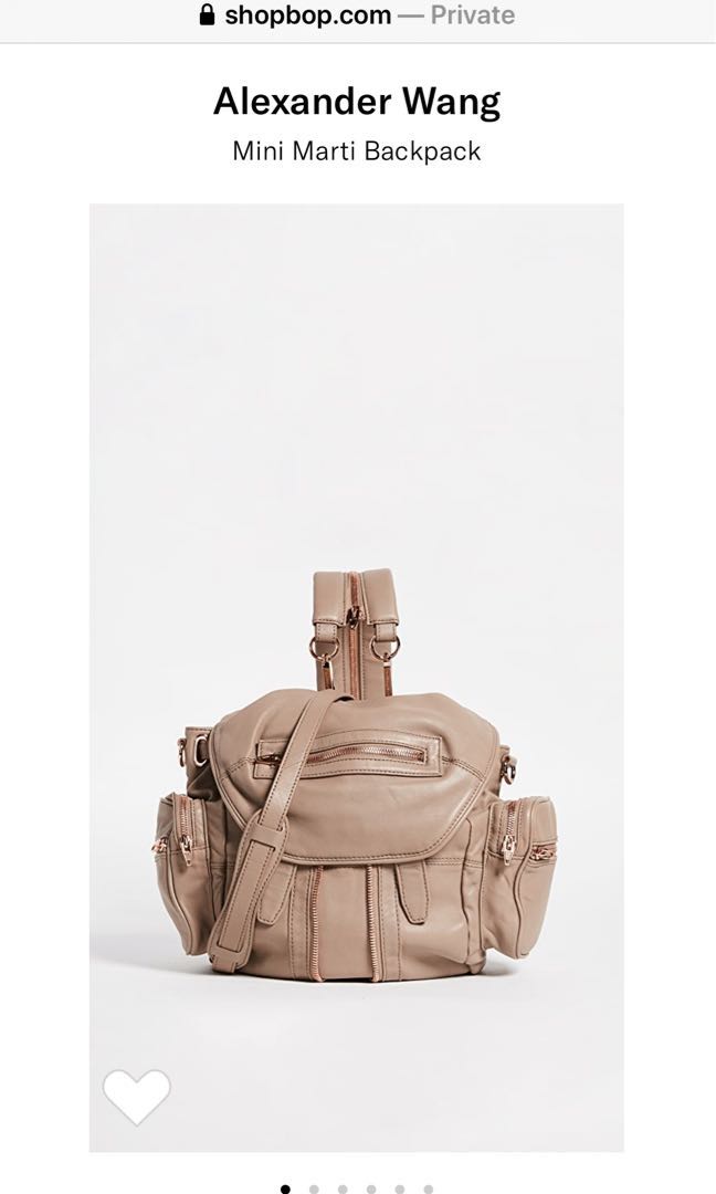 Alexander wang 2025 marti backpack review