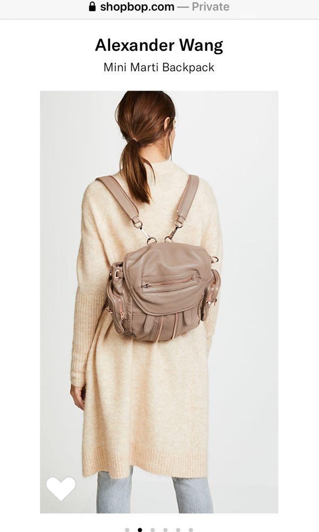 Alexander Wang Mini Marti Backpack