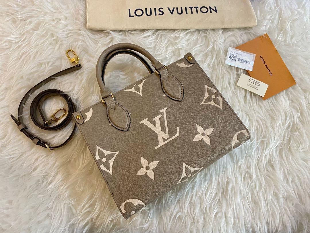 Louis Vuitton - Onthego PM - Bicolour Empreinte - GHW - Pre Loved