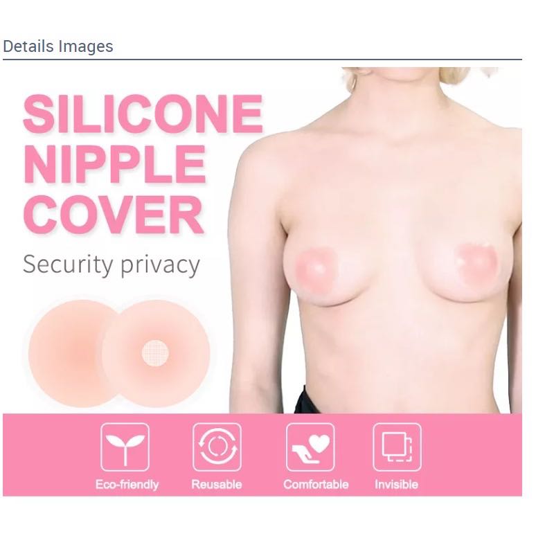 Amazingly Good Reusable Nipple Cover Stickers For Women, Women's Fashion,  New Undergarments & Loungewear on Carousell