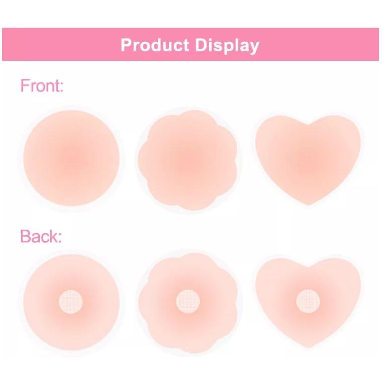 Amazingly Good Reusable Nipple Cover Stickers For Women, Women's