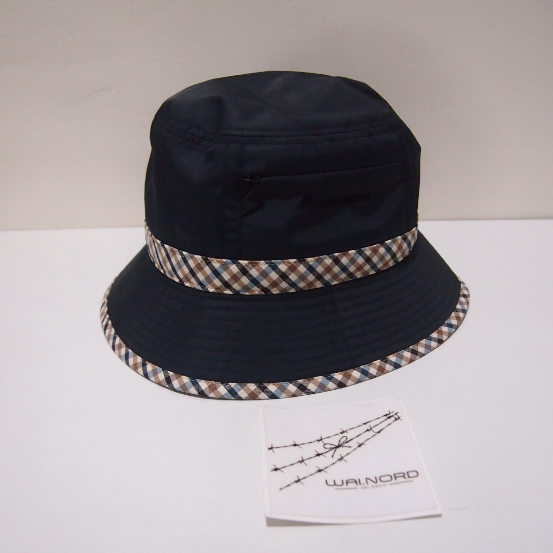 AQUASCUTUM VINTAGE BUCKET HAT, Men's 