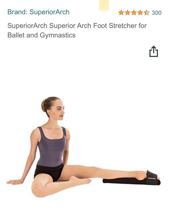 Arch foot stretcher for ballet and gymnastics