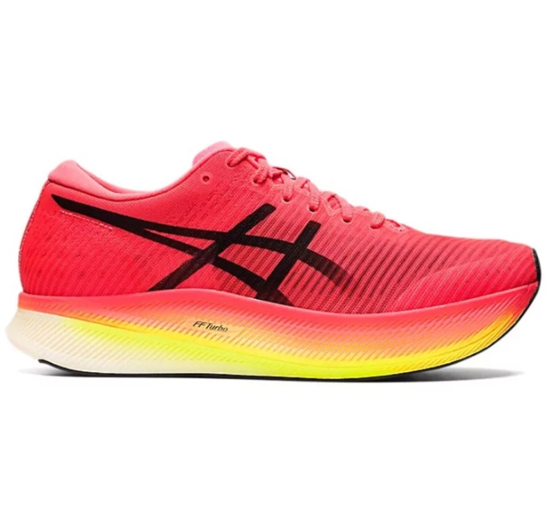 💥日本直送】Asics METASPEED EDGE 男士運動波鞋跑鞋日本直送紅黃色