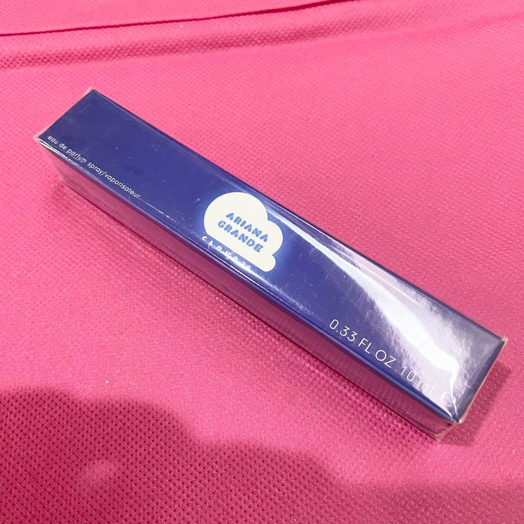 AUTHENTIC Ariana Grande Cloud 2.0 intense eau de parfum perfume spray boxed (Category: Fragrance & Deodorants) located in Pasig City. Submitted by vanityboutique (Listing ID 1155900279, Image 1). Description: Pm for more details 10ml boxed sealed spray perfume Brand new and authentic Selling low and affordable One of the best selling brands in the makeup skincare perfume world .