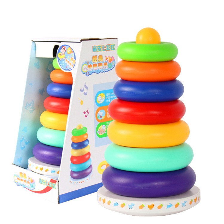 Childrens top stacking rings