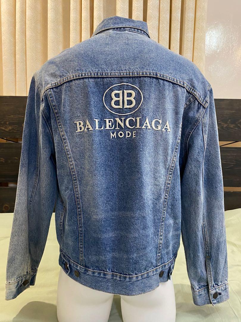 Balenciaga bb cheap mode denim jacket