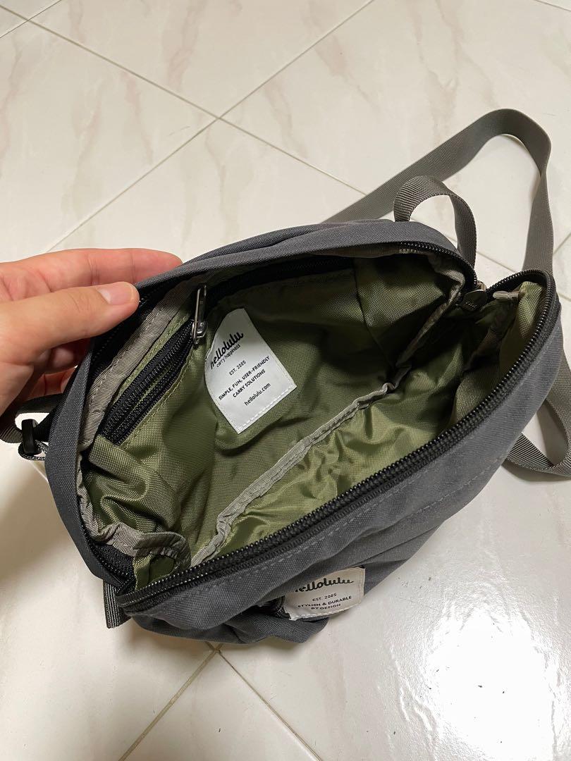 Barely used Hellolulu Hollis Mini Grey Charcoal Bag