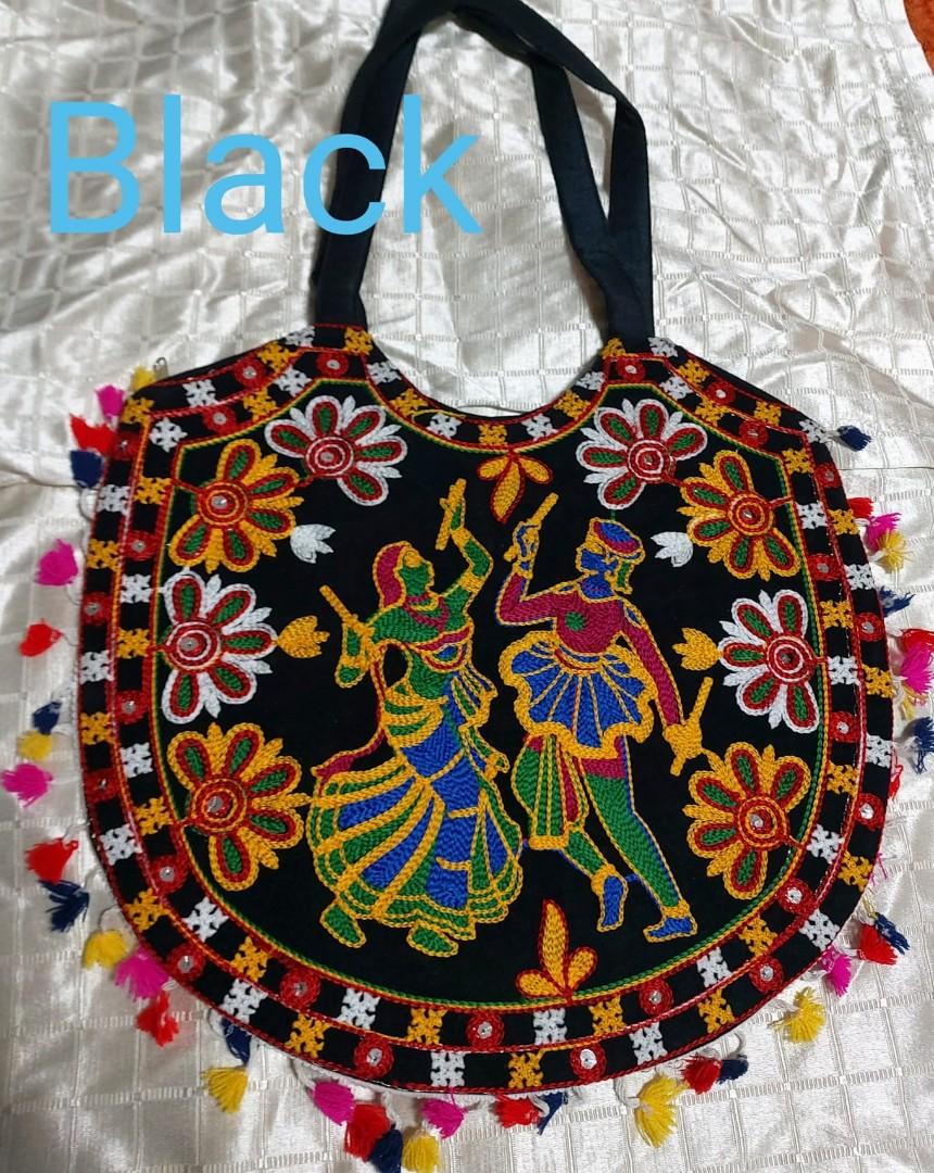 Embroidered Women Tote Bag | Shoulder Bag, Indian Handbag, Ethnic Bag, –  BBJCollection