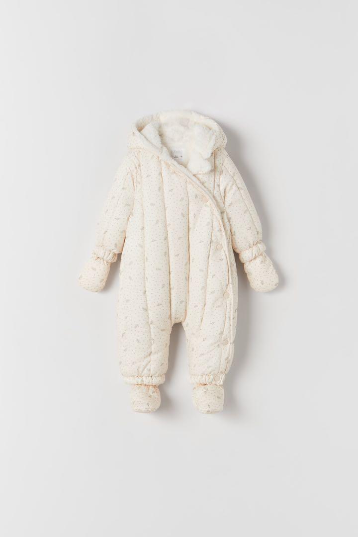Zara baby snowsuit cheap