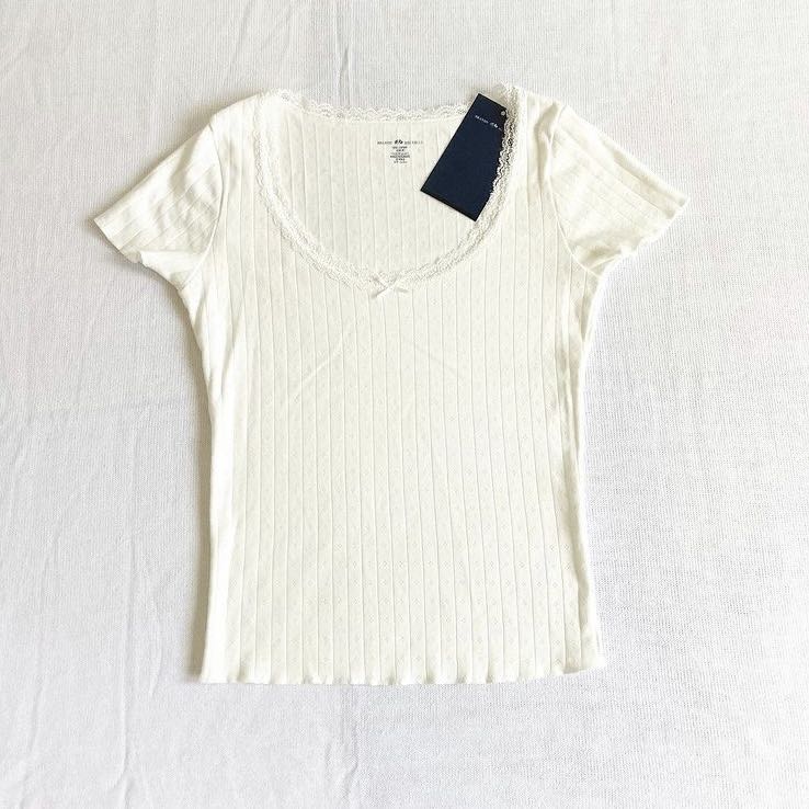 McKenna Crop Top Brandy Melville white McKenna - Depop