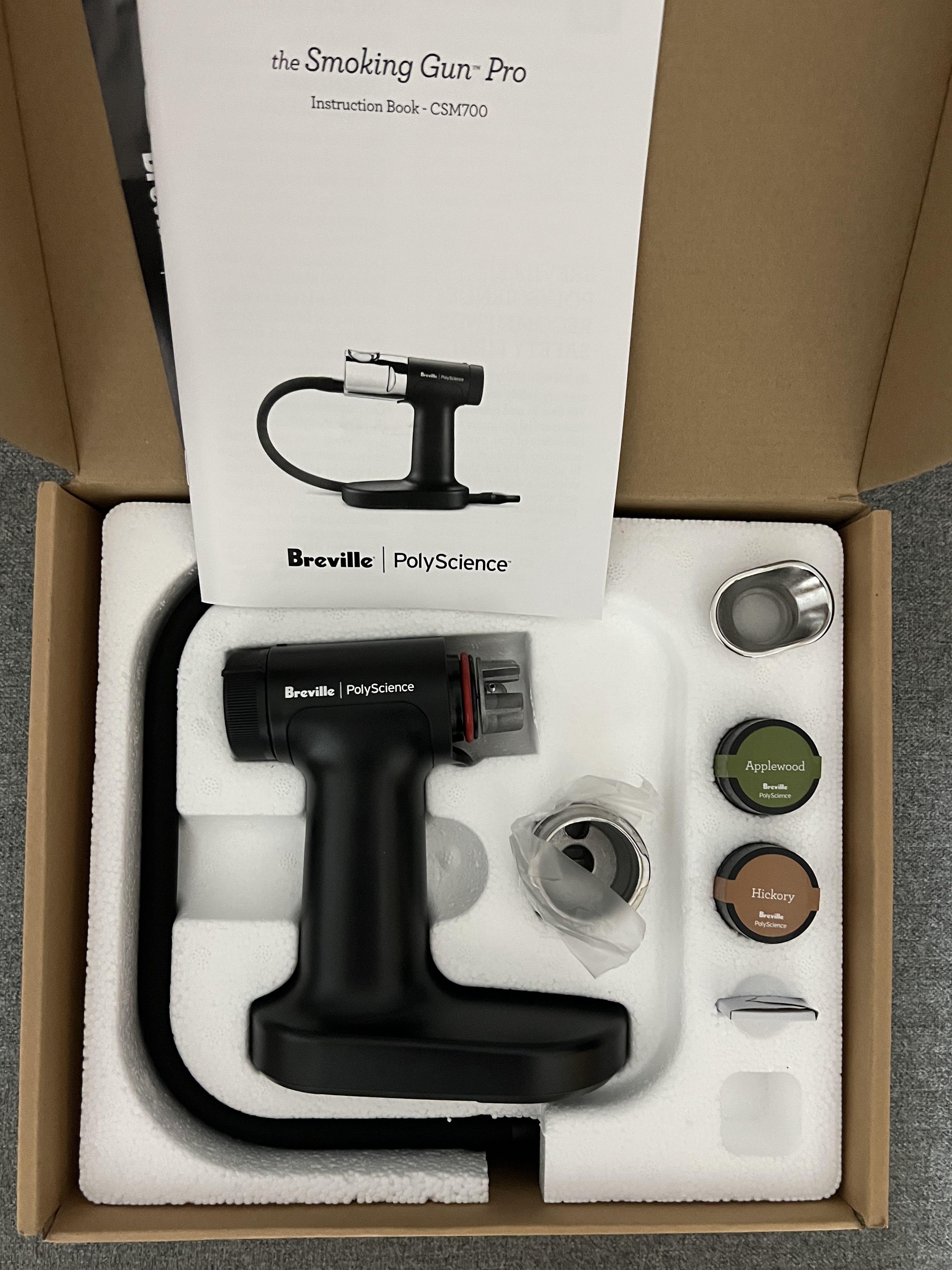 Breville Smoking Gun Pro Smoke Infuser CSM700, Furniture & Home Living, Kitchenware & Tableware