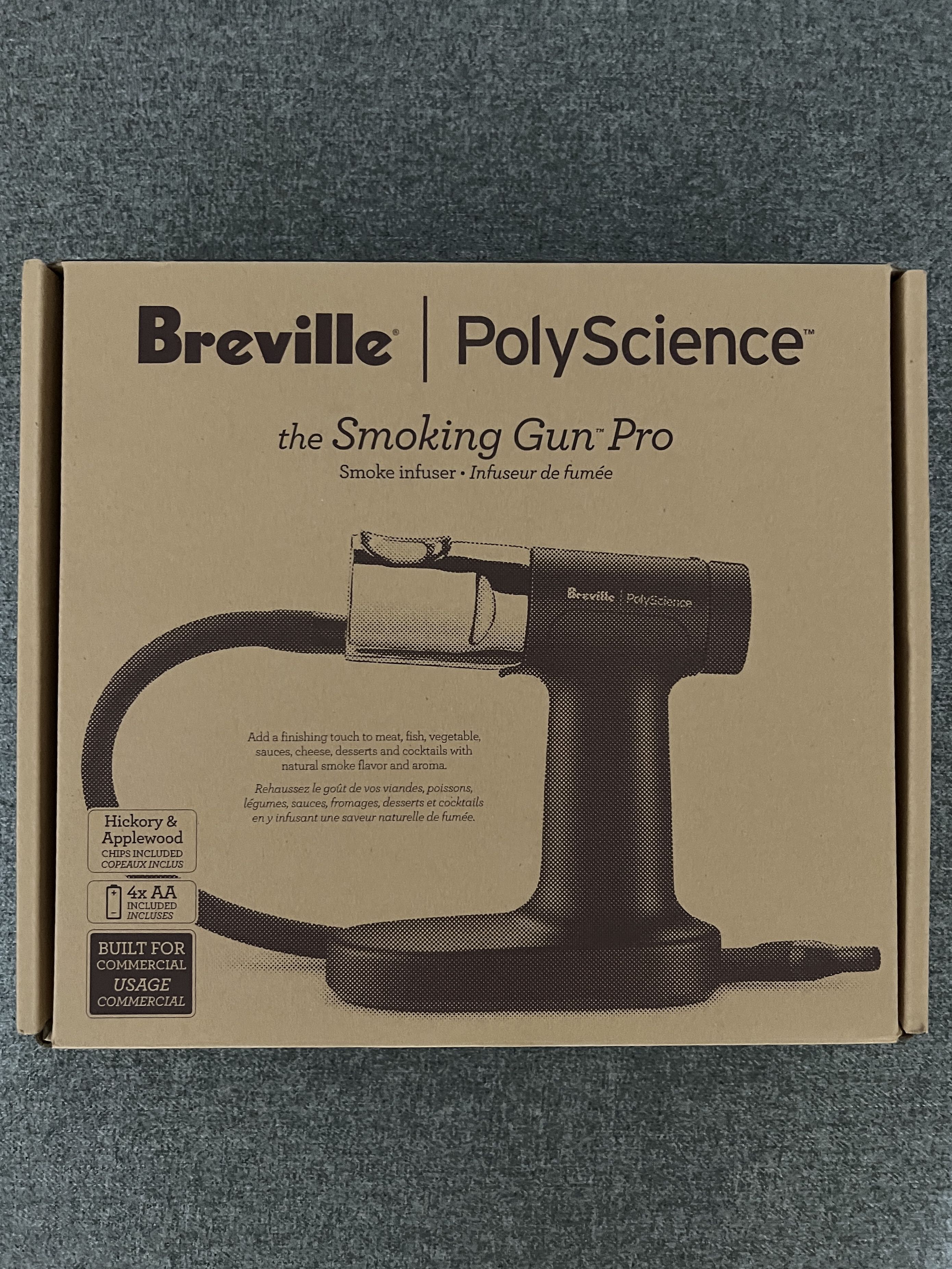 Breville Smoking Gun Pro Smoke Infuser CSM700, Furniture & Home Living, Kitchenware & Tableware