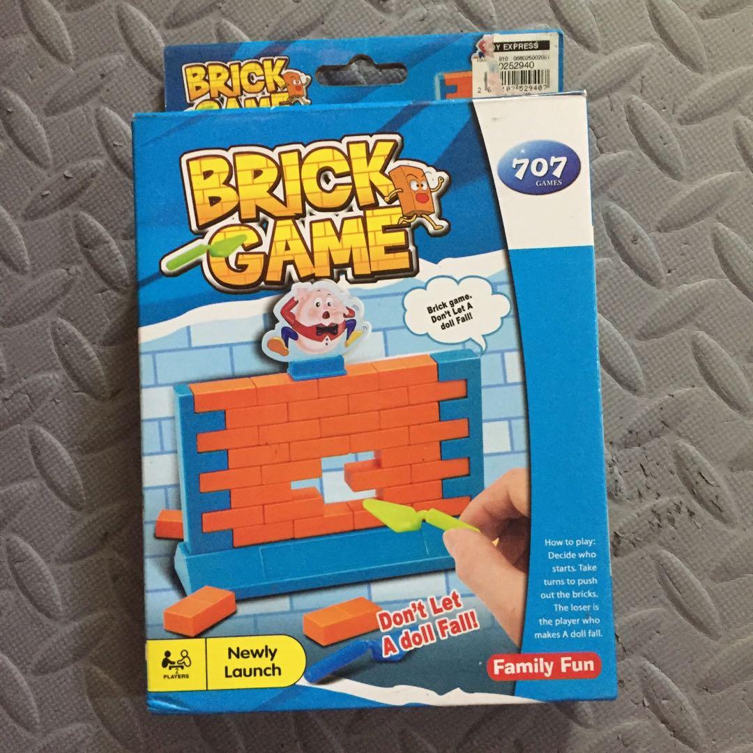 Brick Game (Category: Board Games & Puzzles) located in Pasig City. Submitted by emaus_rdrgz (Listing ID 1155790373, Image 1). Description: Family Fun Brick Game Php 50.00 only What you see is what you get Rfs: Decluttering Location: Rosario, Pasig city Contact number: 0969-295-8432 (Smart).