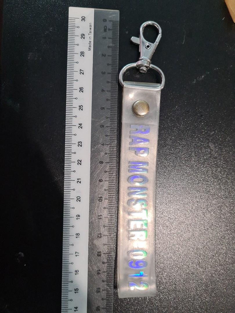 FREE BTS RM bag tag keychain holographic 0912 RAP MONSTER BN Hobbies Toys Memorabilia Collectibles Fan Merchandise on Carousell