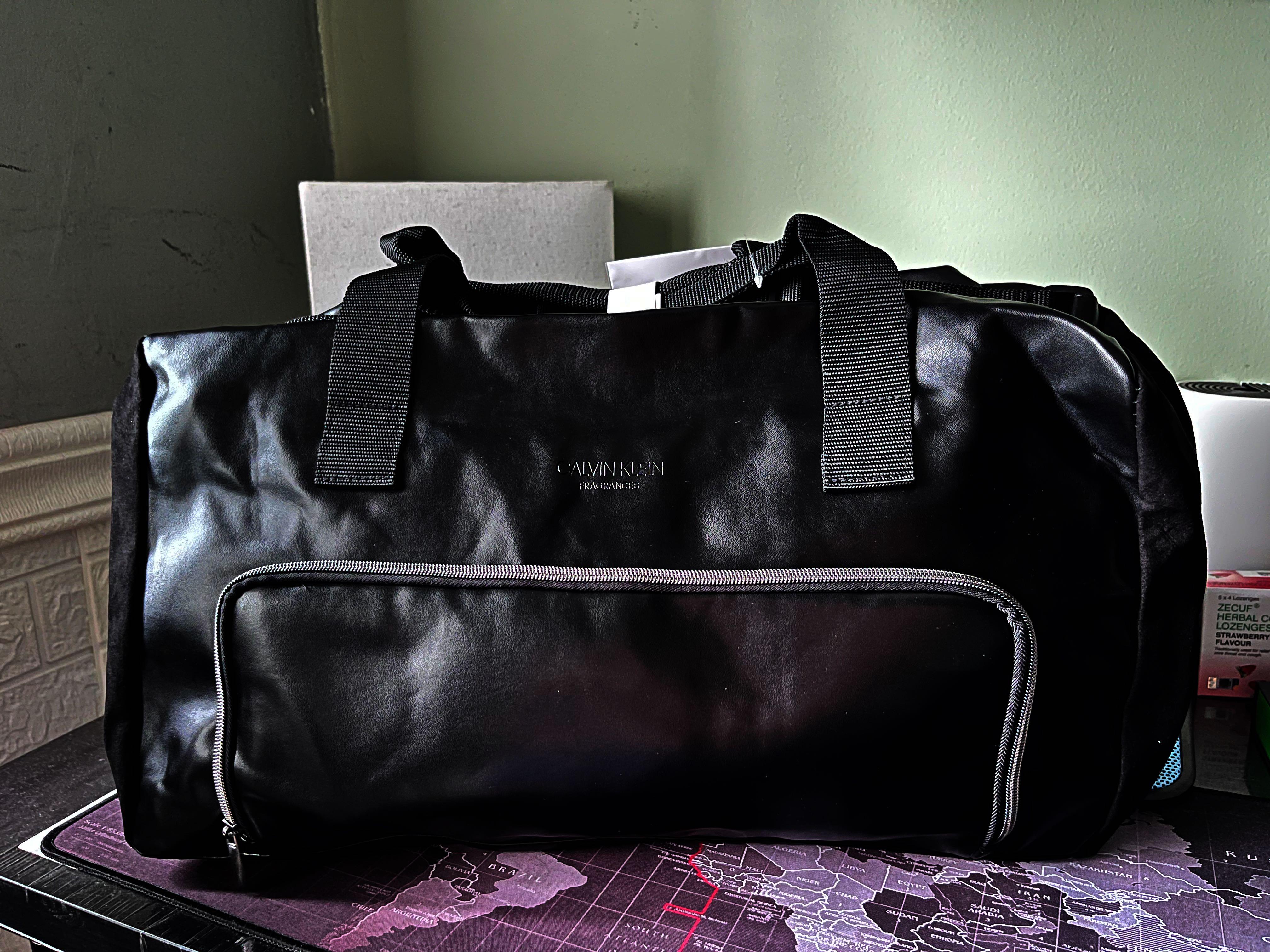 CALVIN KLEIN TRAVEL BAG, Luxury, Bags & Wallets on Carousell