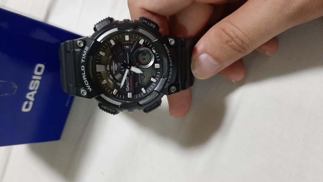 Casio aeq 110 set discount time