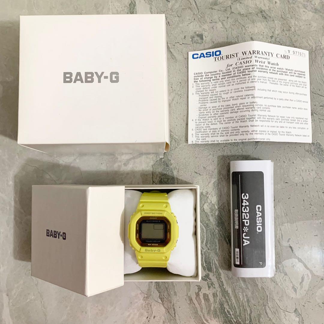 CASIO BABY-G Tripper BGD-5000MD-9JF 電波手錶, 女裝, 手錶及配件