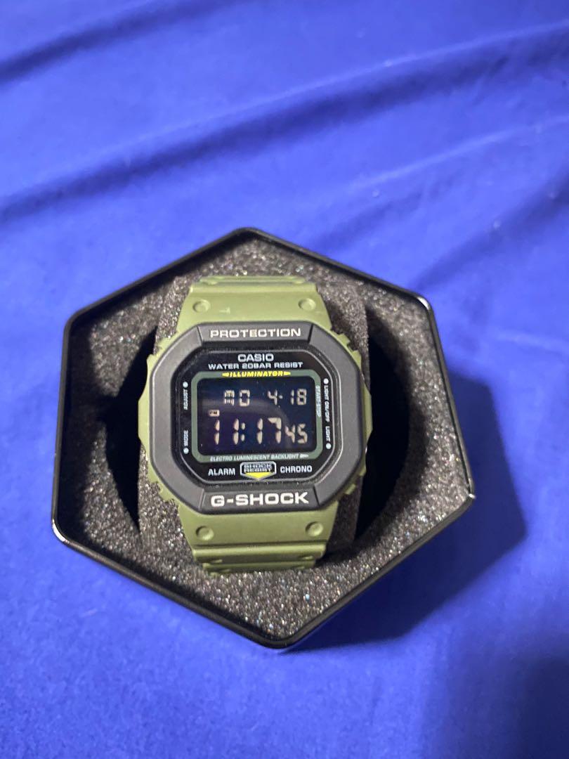 G on sale shock olive
