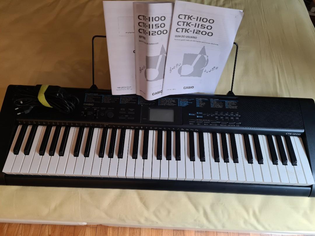 Casio Keyboard CTK-1200, Hobbies & Toys, Music & Media, Musical ...