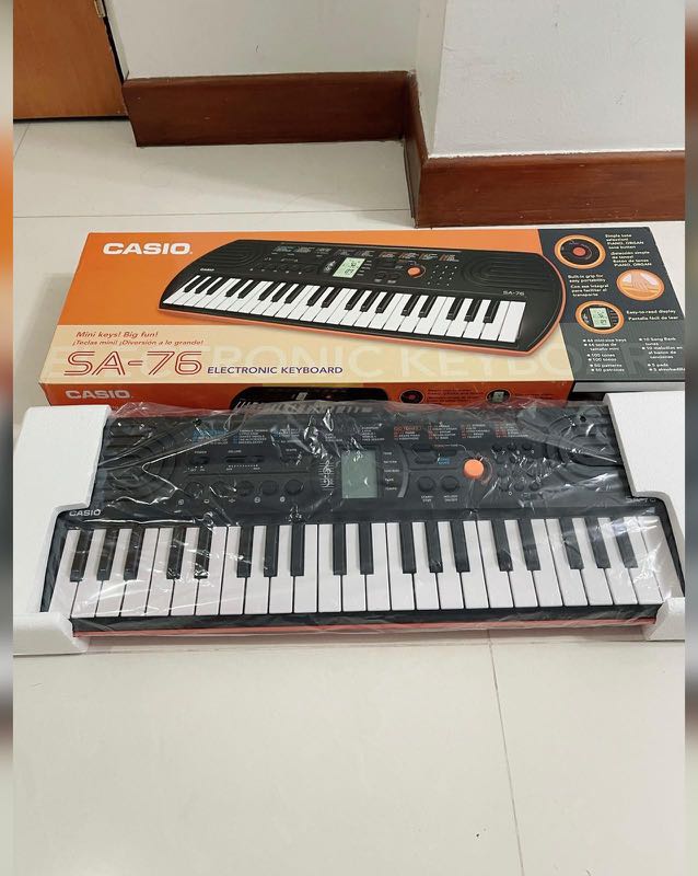 Casio SA-76, Hobbies & Toys, Music & Media, Musical Instruments on ...