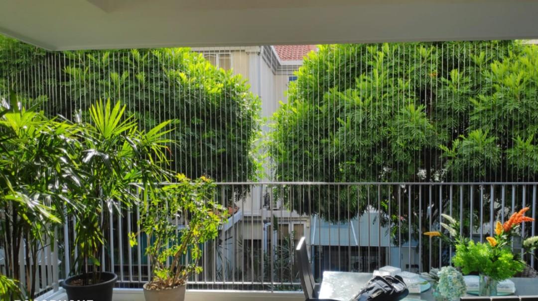 Cat proof window and balcony  grille (invisible grille & aluminum grille )62863115467778111