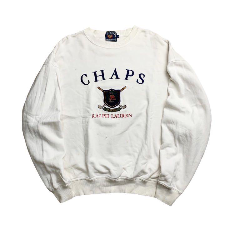 Chaps ralph lauren crew neck store