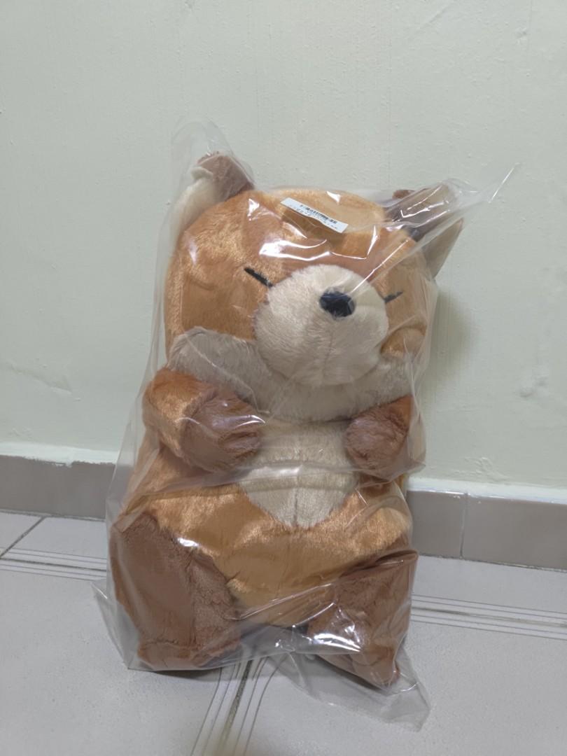chubby fox plush