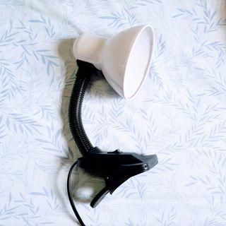 Clip on table lamp