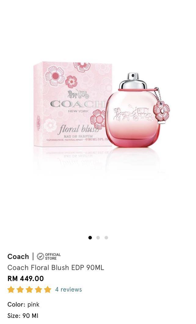 Coach Floral Blush set 90ml, Beauty & Personal Care, Fragrance & Deodorants  on Carousell