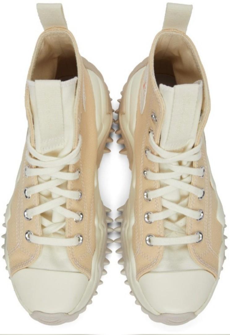 Light twine rose gold converse top