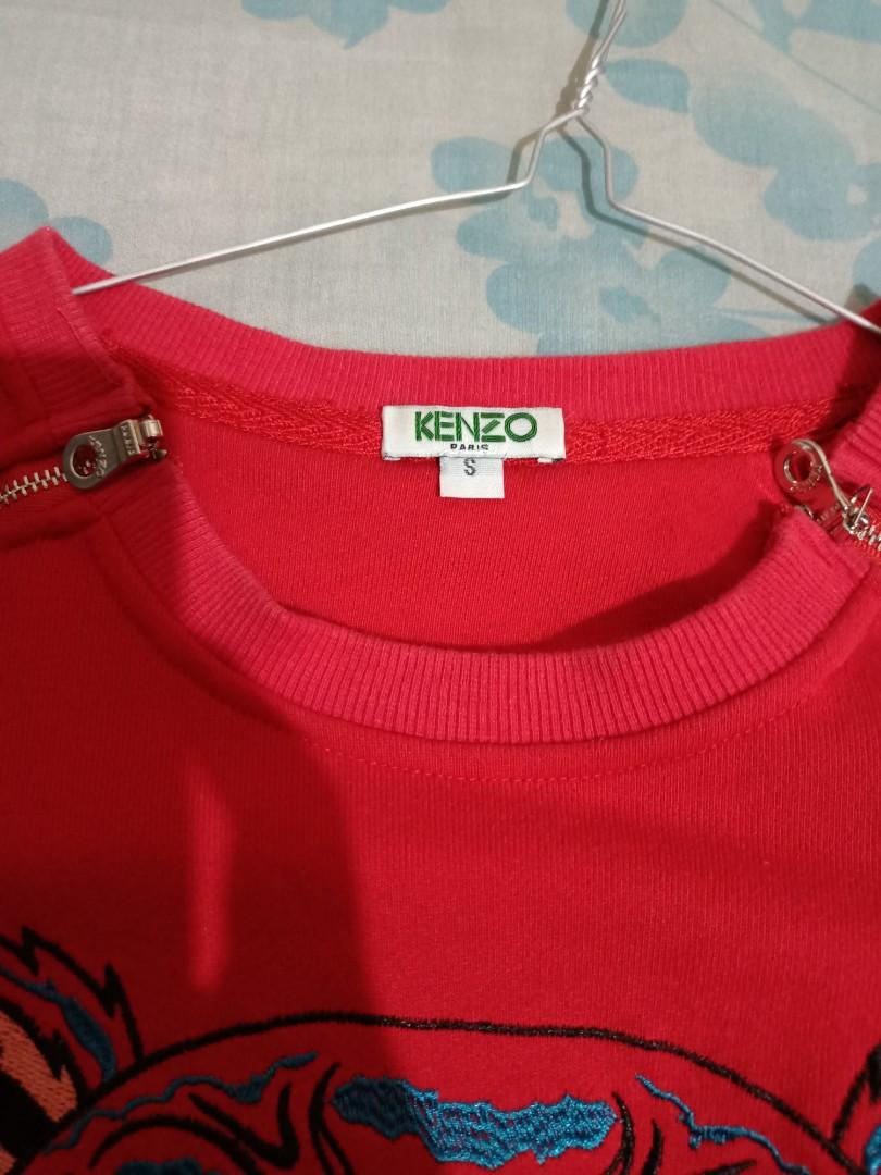 Crewneck Kenzo Second, Fesyen Pria, Pakaian , Lainnya di Carousell