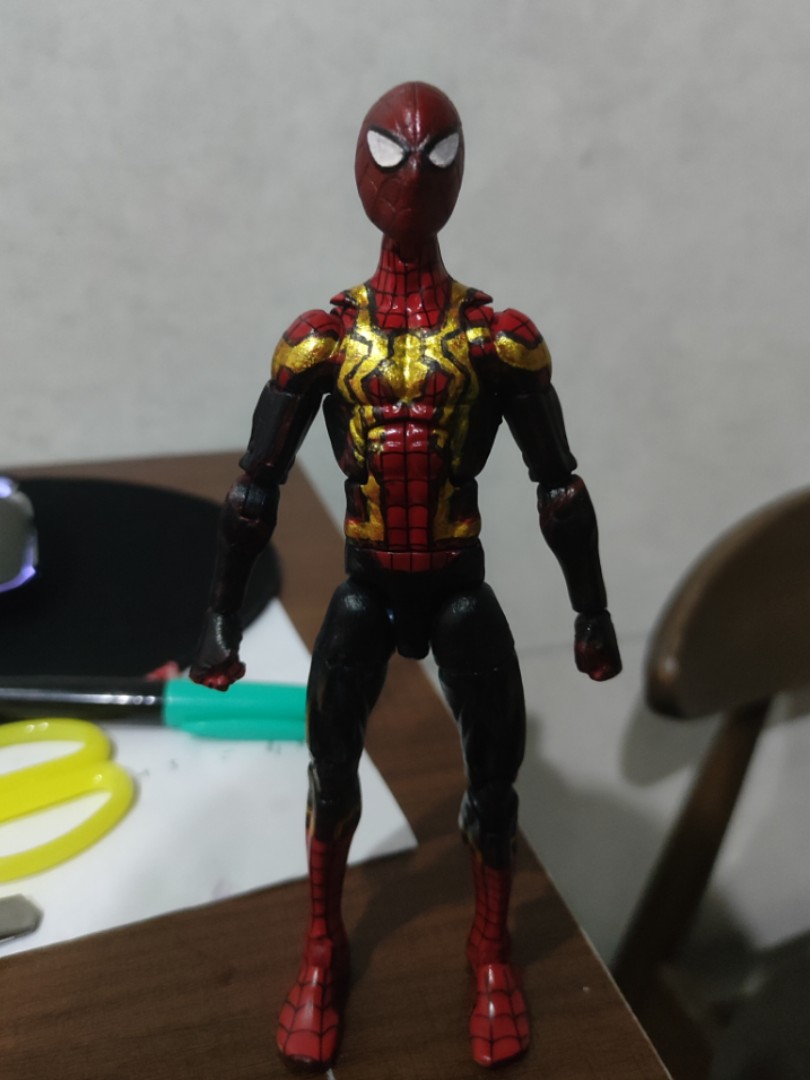 custom MARVEL LEGENDS Spiderman No Way Home (Integrated Suit), Hobbies &  Toys, Toys & Games on Carousell