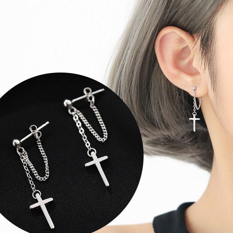 Egirl deals cross earrings