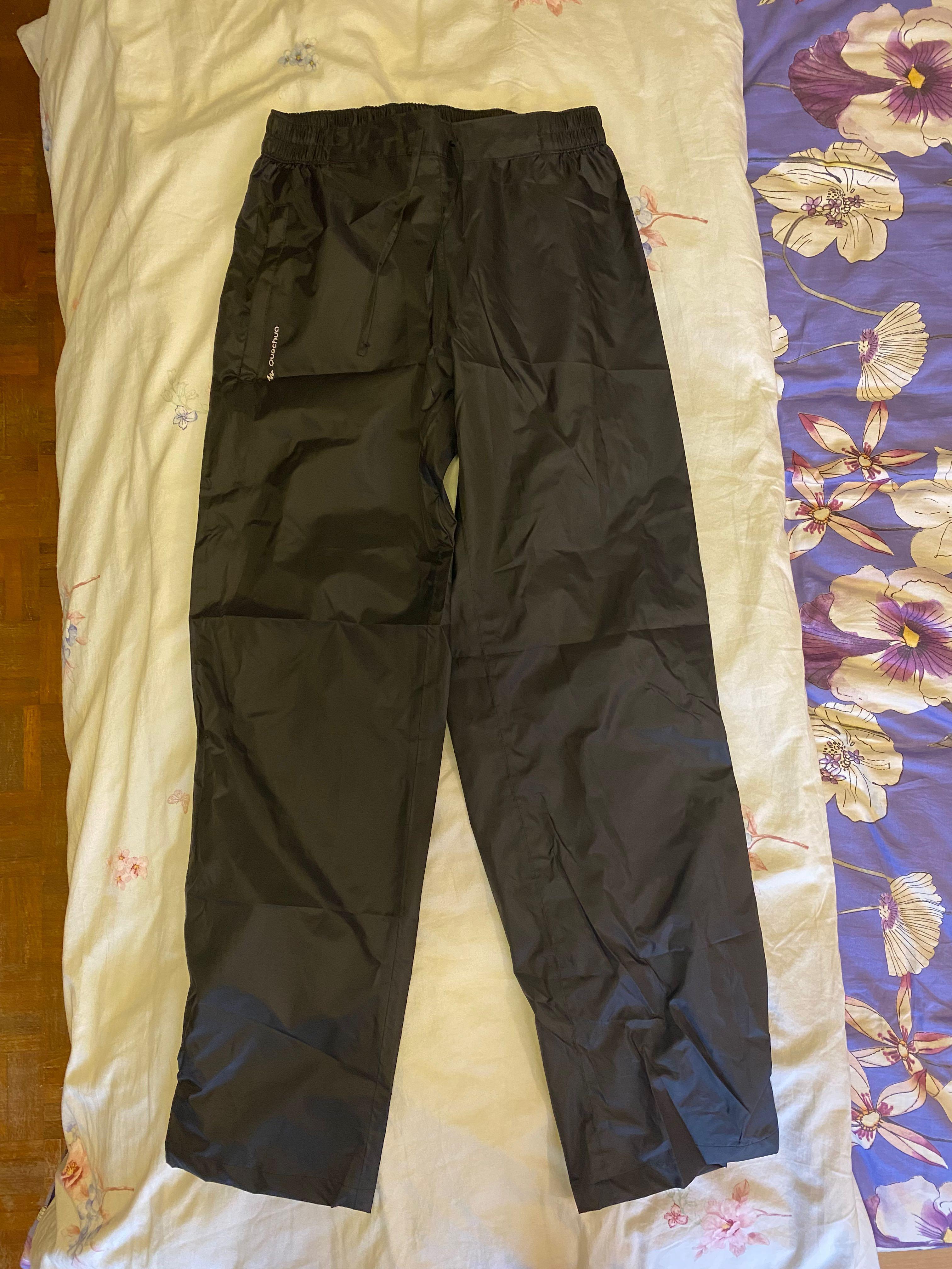 Waterproof trousers best sale decathlon