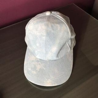 Denim washed style cap