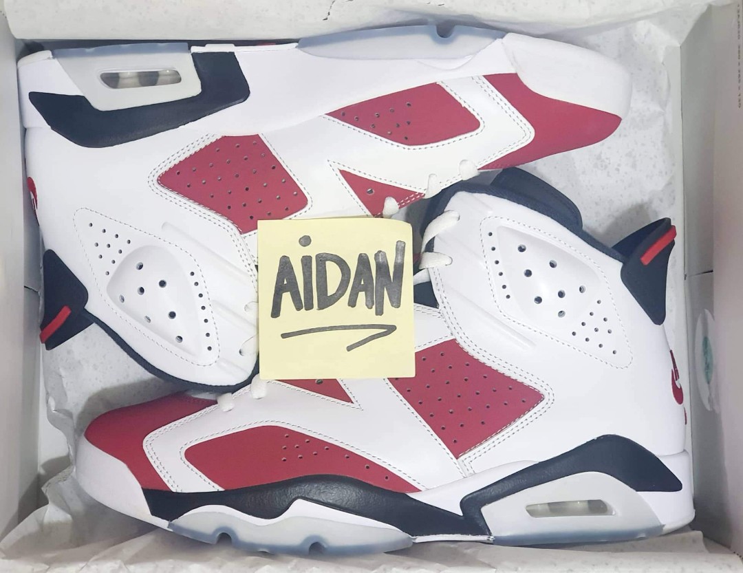 DS Air Jordan 6 Retro 'Carmine (2021 