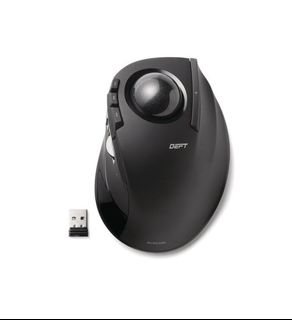 Ratón inalámbrico con trackball Elecom DEFT (8 botones)63011566858115110