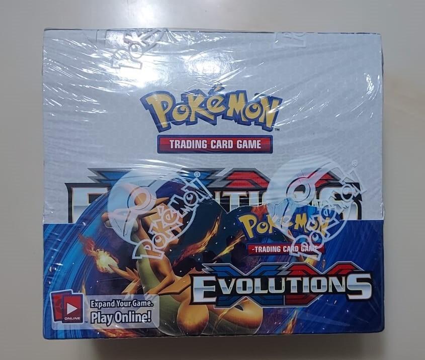 10 XY EVOLUTIONS Booster Pack Lot *Factory Sealed* 