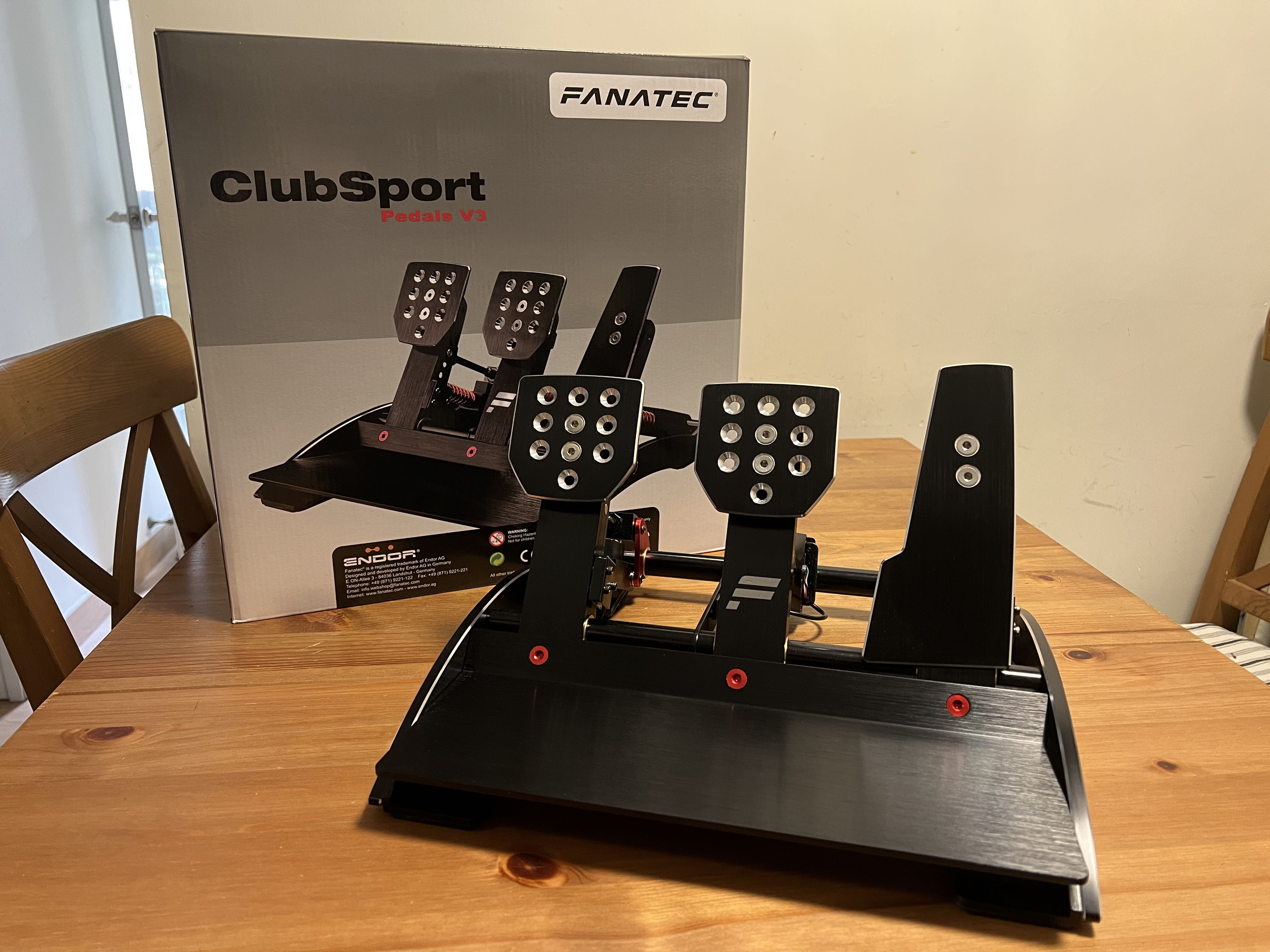 Fanatec Clubsport pedal V3, 電子遊戲, 遊戲機配件, 手掣- Carousell