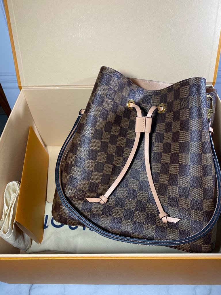 Fast Sale - Reprice Again VGC Neonoe Damier Ebene Venus 2019 Complete set (  bersih, no kikis, defect secuil ) •Nett •Exclude ongkir ( 15 ), Barang  Mewah, Tas \u0026 Dompet di Carousell