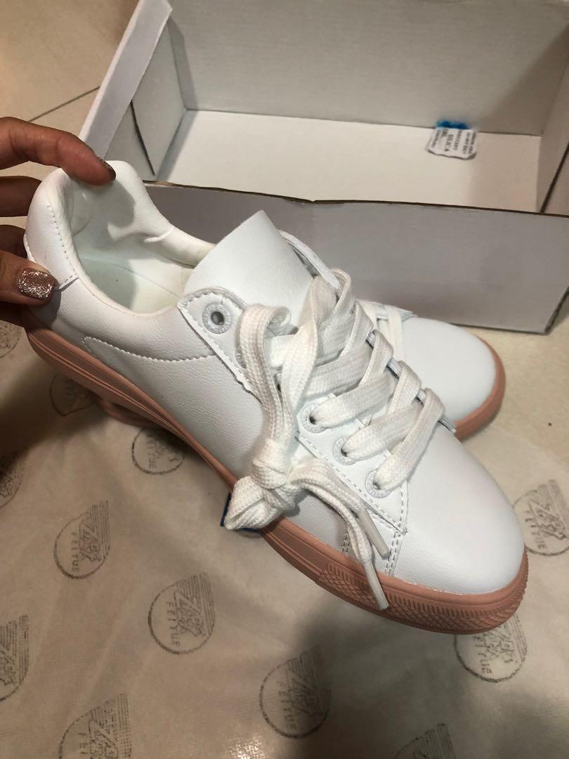 FeiYue White sneakers Pink soles BNWT Women s Fashion